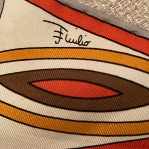 Beautiful Emilio Pucci silk scarf